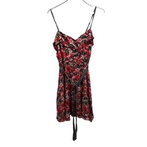 Cotton Candy Floral Mini Dress